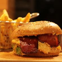 Platter Bacon Cheese Burger