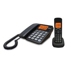 Unided Cordless + Corded Phone AT4503 Black